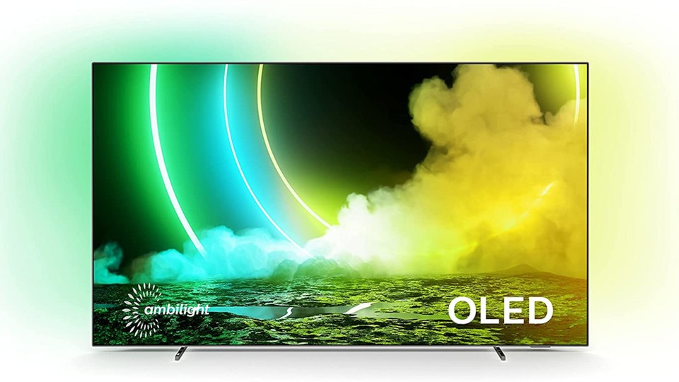 Philips verbindet als einziger Hersteller OLED-Fernseher mit Ambilight. Dabei wird der subjektive Bildeindruck durch LED-Leisten an den Seiten erweitert - funktioniert wirklich und ist tatsächlich ein Kaufargument.