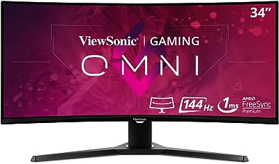 Viewsonic VX3418-2KPC 86.4 cm Curved Gaming Monitor Details