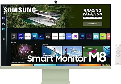 Samsung M8 Smart Monitor 32 Zoll 4K UHD VA-Panel mit Lautsprechern