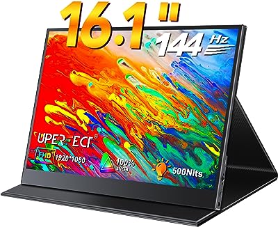 UPERFECT 144Hz 16,1 Zoll Portable Monitor: Eigenschaften und Benutzerfeedback
