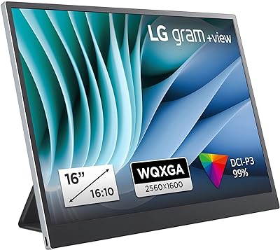 LG gram 16MR70 +View 16 Zoll & Portabler Monitor: Detailierte Produktinformation
