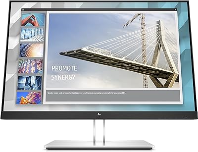 HP E24i G4 61 cm: Ergonomischer Büromonitor mit geringem Blaulichtanteil