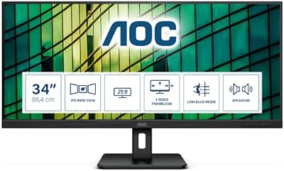 Q34E2A von AOC – 34-Zoll-QHD-Monitor mit Adaptive Sync