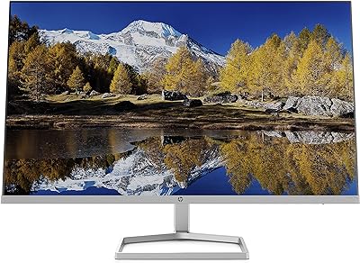 HP M27fq Monitor – 27 Zoll QHD Display, 75 Hz, 5ms, VGA, HDMI