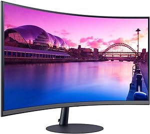 Samsung Curved S39C Essential Monitor S32C390EAU: Optimaler Komfort und lebendige Bilder für langanhaltendes Sehvergnügen