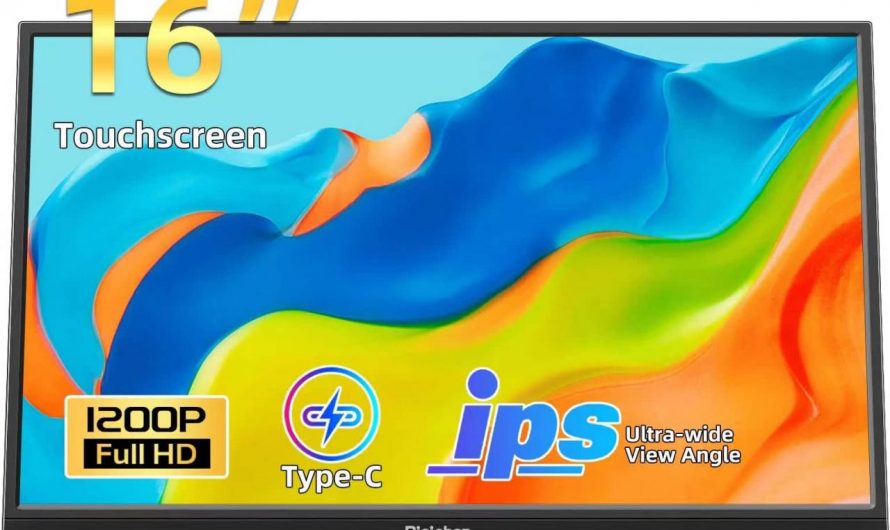 Effizientes Arbeiten und Spielen Unterwegs: Der Pisichen Tragbare Touchscreen-Monitor im Test