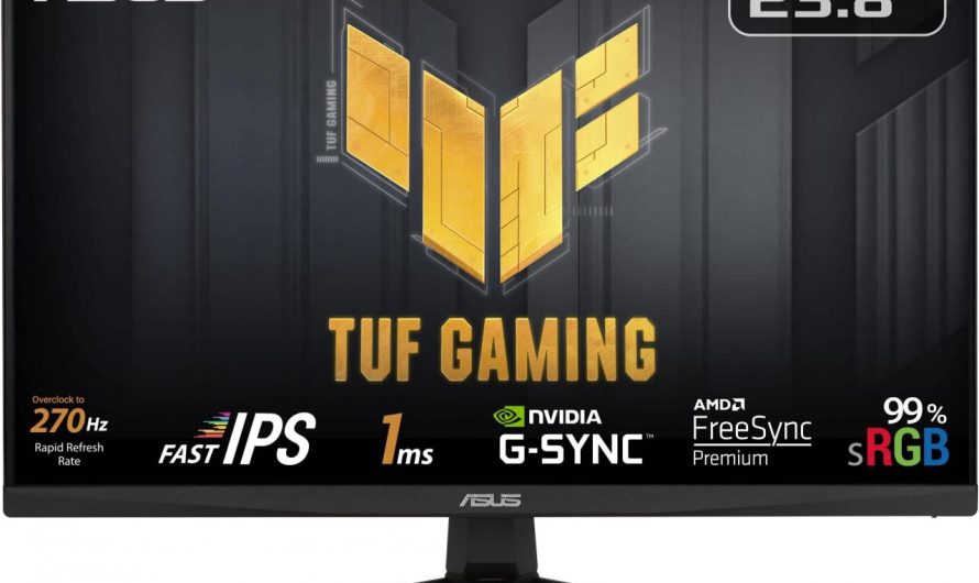 Asus TUF Gaming VG249QM1A Monitor: Ein Must-Have für professionelle Gamer
