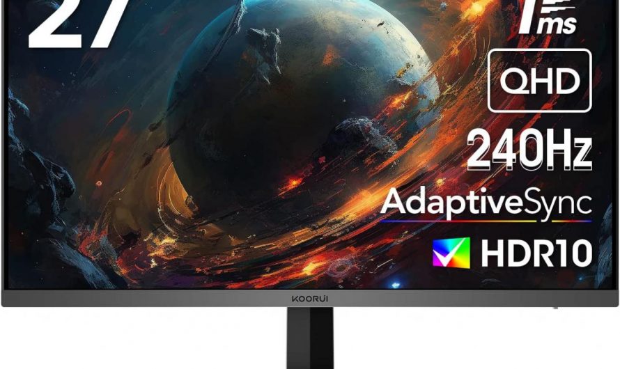 Umfassende Analyse des KOORUI 27 Zoll Gaming Monitors