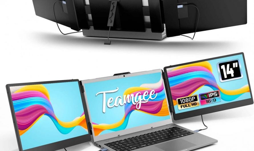 Maximieren Sie Ihre Produktivität mit dem tragbaren 14-Zoll-Monitor von Teamgee: ein Game-Changer für Multitasking und Effizienz