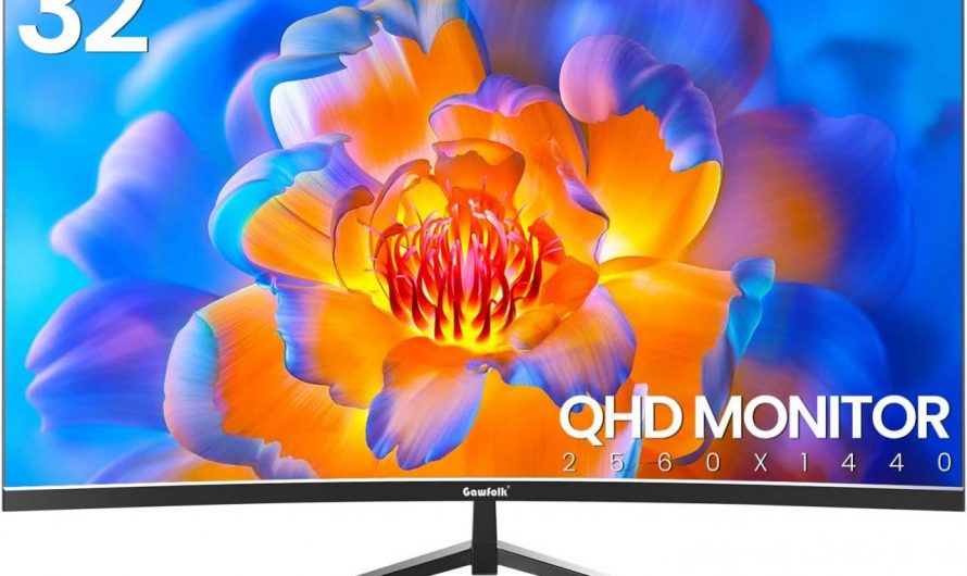 Optimiert Arbeit und Freizeit: Der gebogene 32-Zoll-QHD-Monitor von Gawfolk