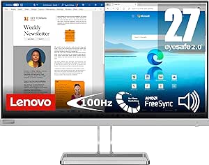 Lenovo L27i-40: Der umfassende Monitor für lebendige Bilder und flüssiges Gaming