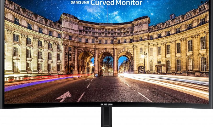 Samsung Curved Monitor C24F396FHR – Entspanntes Seherlebnis durch innovative Technologie
