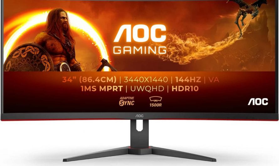 Entscheidende Bewertung des AOC Gaming CU34G2XE – Ein Gaming-Monitor, der die Spielregeln ändert