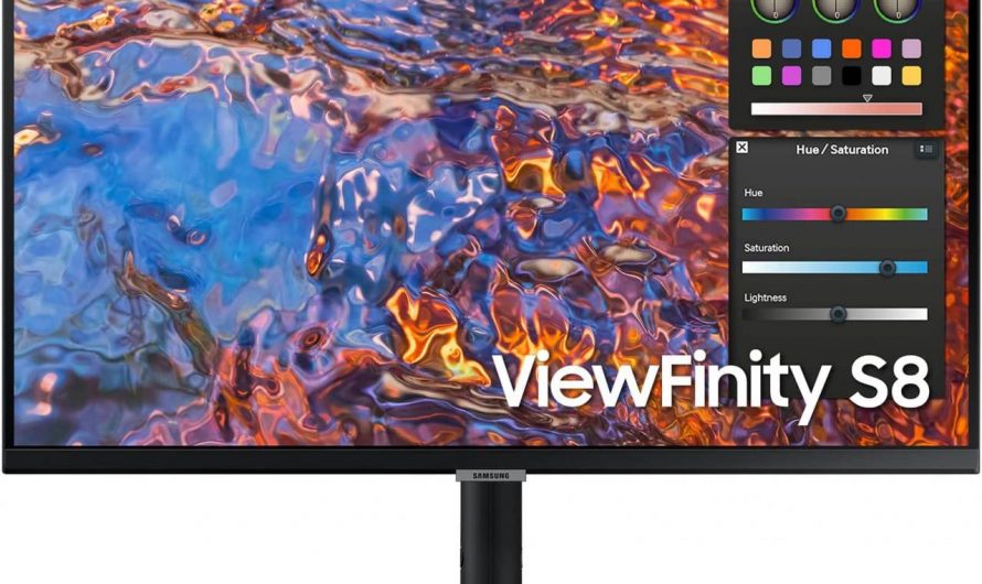 Optimierung des Grafikdesigns mit dem Samsung ViewFinity S8UP Business Monitor