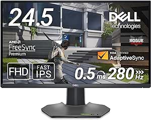 Vorteile des Dell G2524H 24,5-Zoll-Full-HD-Gaming-Monitors für enthusiastische Gamer