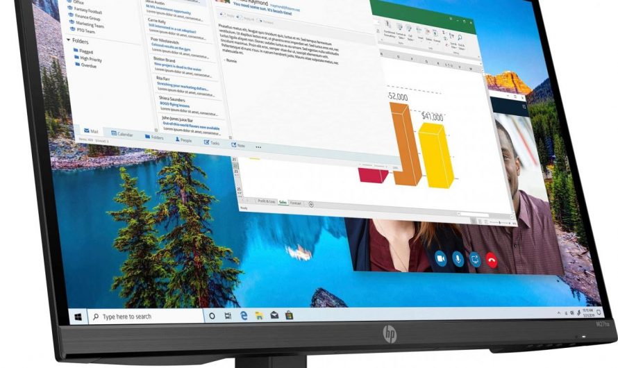 HP M27ha 27-Zoll FHD Monitor: Perfekte Bildqualität und Augenschutz